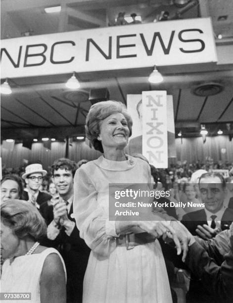 Pat Nixon and Bebe Rebozo at the Republican National Convention in Miami.
