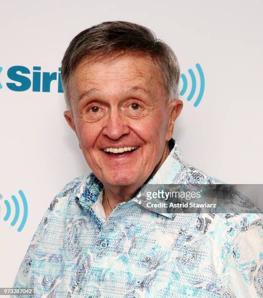 Country songwriter Bill Anderson visits the SiriusXM Studios on June 13, 2018 in New York City.