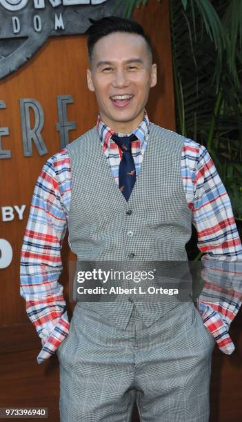 Actor B. D. Wong arrives for the Premiere Of Universal Pictures And Amblin Entertainment's "Jurassic World: Fallen Kingdom" held at Walt Disney...