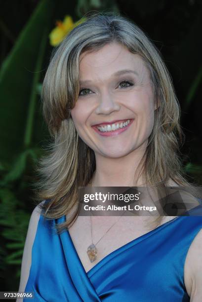 Actress Ariana Richards arrives for the Premiere Of Universal Pictures And Amblin Entertainment's "Jurassic World: Fallen Kingdom" held at Walt...