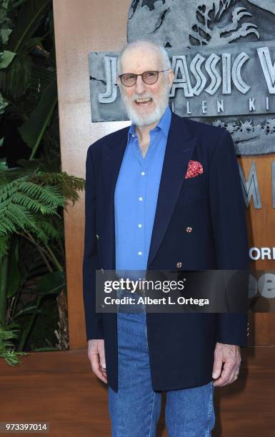 Actor James Cromwell arrives for the Premiere Of Universal Pictures And Amblin Entertainment's "Jurassic World: Fallen Kingdom" held at Walt Disney...