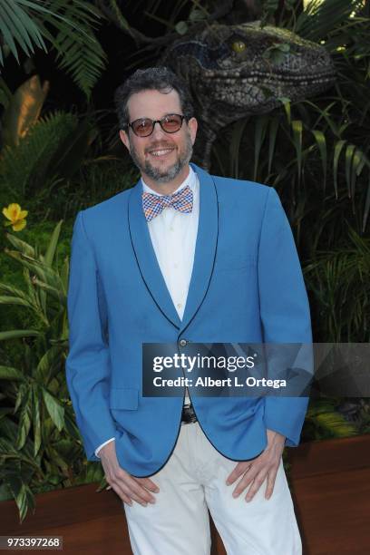 Composer Michael Giacchino arrives for the Premiere Of Universal Pictures And Amblin Entertainment's "Jurassic World: Fallen Kingdom" held at Walt...