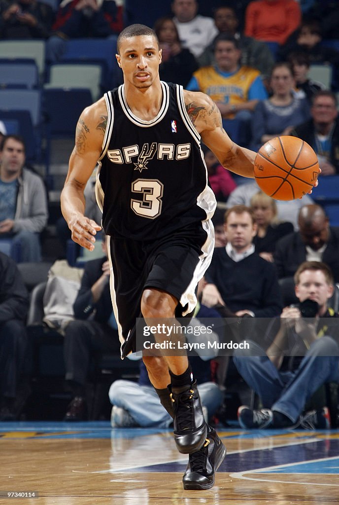 San Antonio Spurs v New Orleans Hornets