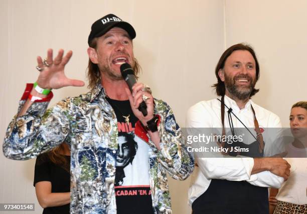 And Niklas Ekstedt at the opening night of Taste of London at Regents Park on June 13, 2018 in London, England.