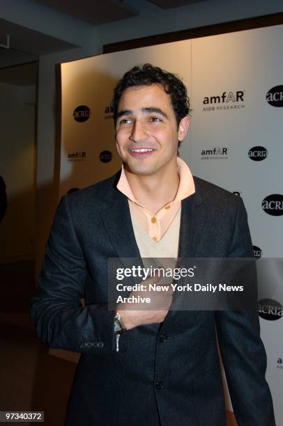 Zac Posen attends a benefit at Sotheby's to posthumously recognize photographer Herb Ritts for his work and activism. In honor of Ritts, contemporary...