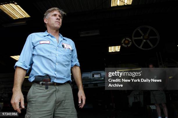 Paul Cosma the owner of the Uptown Auto Specialist car repair shop at the Riverbend in New Orleans, La., still carries a pistol - which he used to...