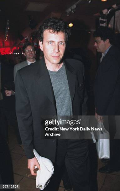 Paul Reiser arrives at Planet Hollywood for a party to celebrate the release of "Die Hard: With a Vengeance."