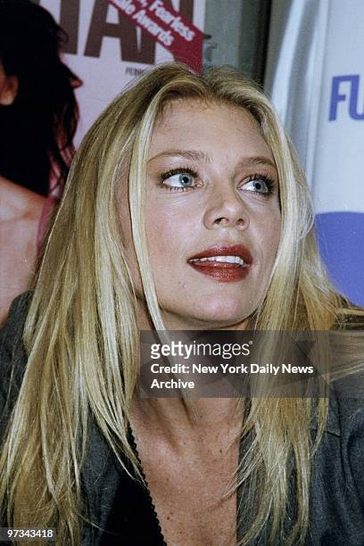 Peta Wilson is among the honorees at the Cosmopolitan magazine Fearless Females of the Year luncheon at the Waldorf-Astoria.,