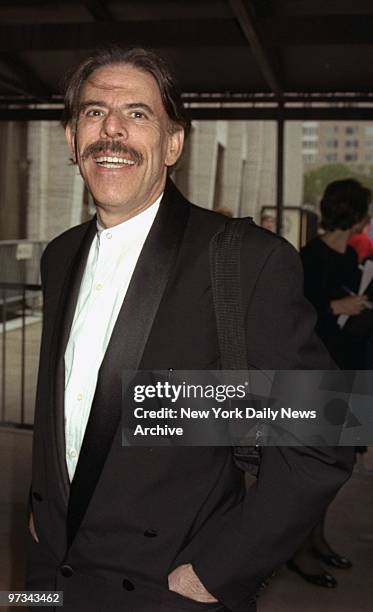 Peter Max arrives for the 25th annual Fragrance Foundation FiFi awards at Avery Fisher Hall. The awards honor creativity in the fragrance industry.