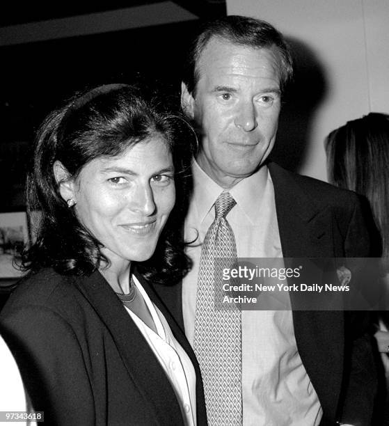 Peter Jennings and wife Casey at after performance party for Helen Krall at Eleven Madison Park.
