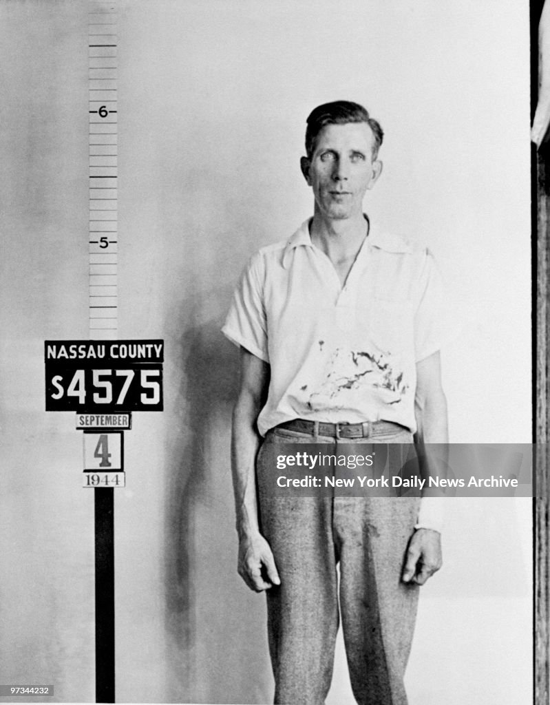 Picture of John W. Jackson after he attempted to escape from