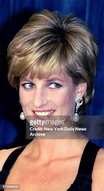 Princess Diana at a UCP gathering at the New York Hilton.