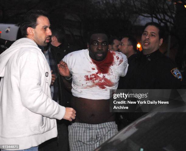 Police chased this man who allegedly fired shots at some people on Utica Avenue and Avenue D this evening and then led police on a wild four precinct...