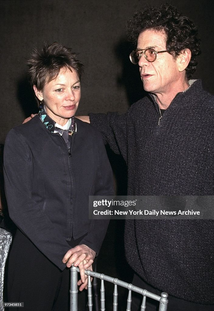 Lou Reed Wife Lou Reed Laurie Anderson Lou Reed's Writing On Tai Chi & More Compiled