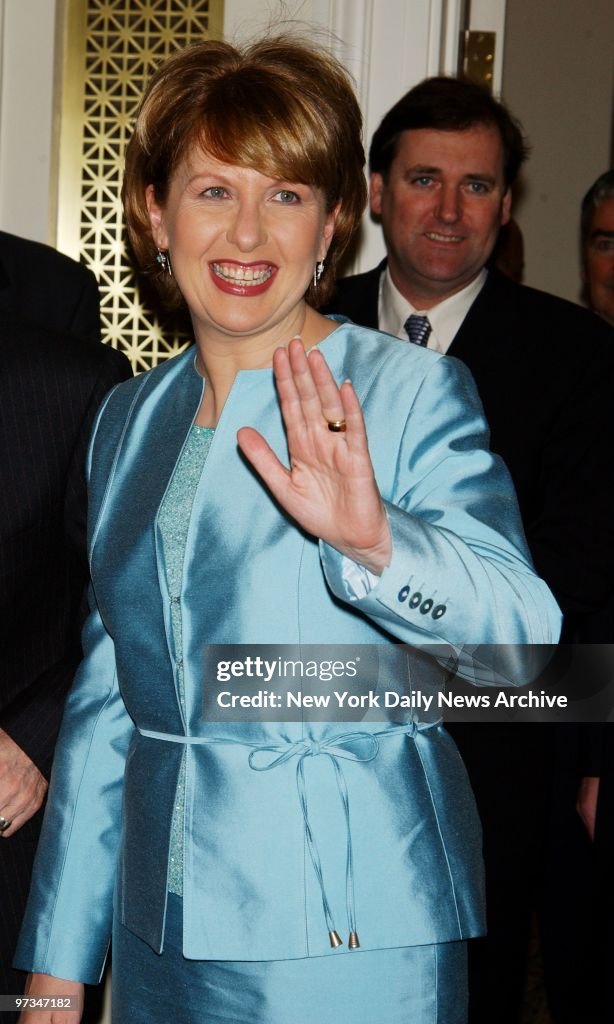 President of Ireland Mary McAleese is the Special Guest of H