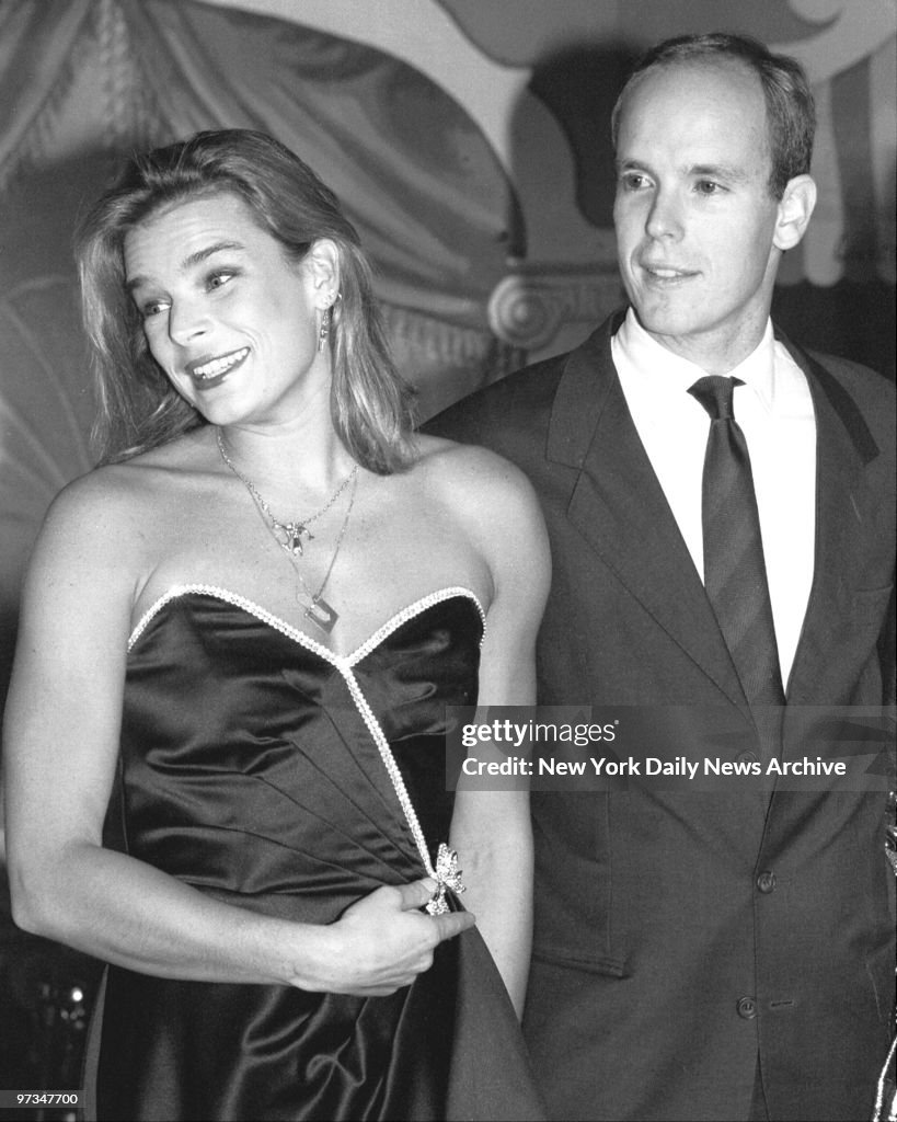 Princess Stephanie and Prince Albert of Monaco at The County