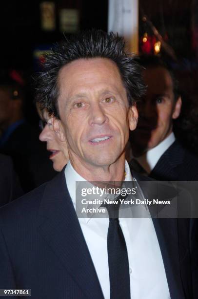 Producer Brian Grazer attends the World Premiere of his new movie, "American Gangster" at the Apollo Theater in Harlem on Friday. The premiere was...