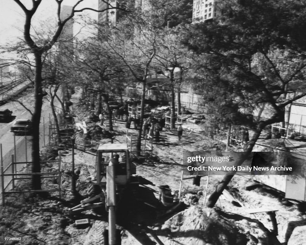 Property for Peter Detmold Park, located along the F.D.R. Dr