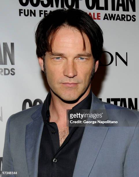 Stephen Moyer attends Cosmopolitan Magazine's Fun Fearless Males of 2010 at the Mandarin Oriental Hotel on March 1, 2010 in New York City.