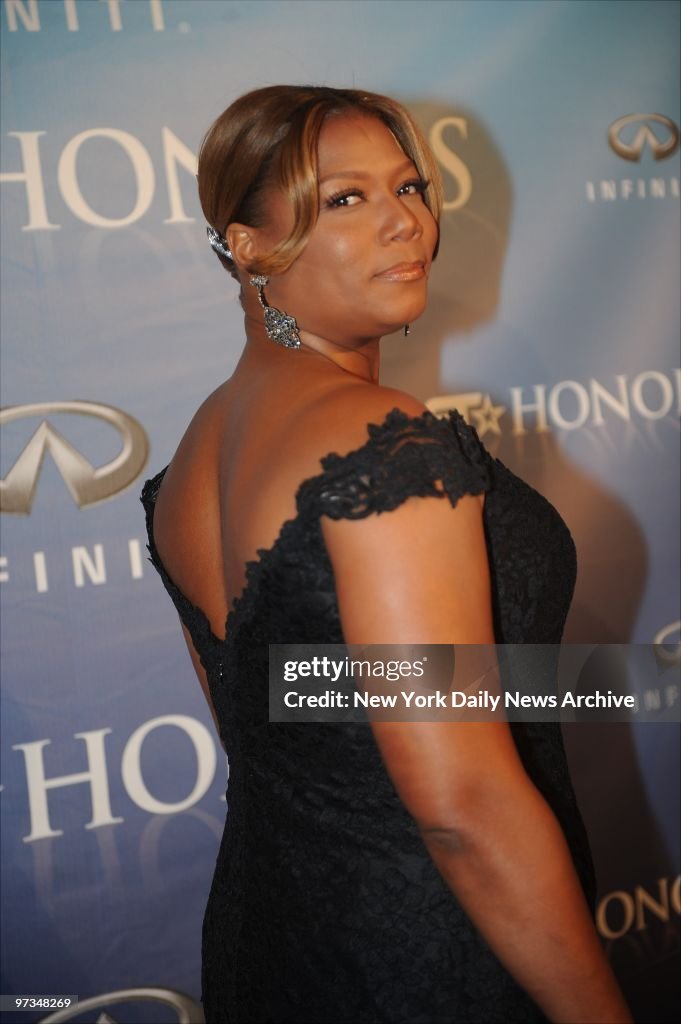 Queen Latifah at The BET Honor's during the preparations of 