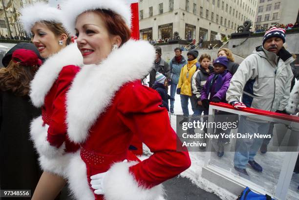 Radio City Rockettes help NYC & Company kick off a citywide travel savings program at the Rockefeller Center ice skating rink. The program offers...