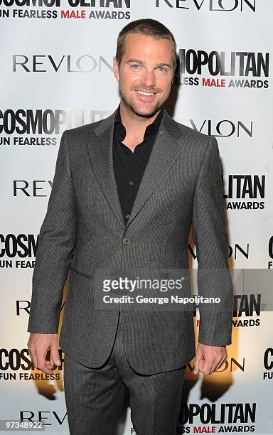 Chris O'Donnell attends Cosmopolitan Magazine's Fun Fearless Males of 2010 at the Mandarin Oriental Hotel on March 1, 2010 in New York City.