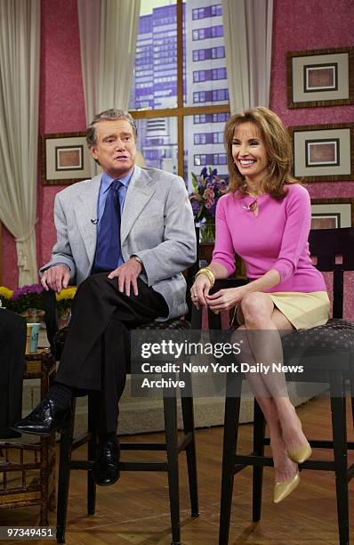 Regis Philbin and his new co-host, soap star Susan Lucci.