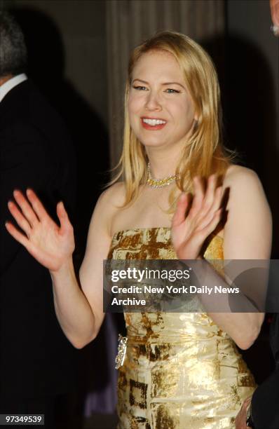 Ren?e Zellweger is in attendance at the Metropolitan Museum of Art's annual Costume Institute Gala celebrating the exhibition, "Dangerous Liaisons:...