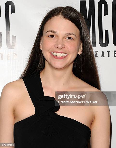 Sutton Foster attends Miscast 2010 at the Hammerstein Ballroom on March 1, 2010 in New York City.