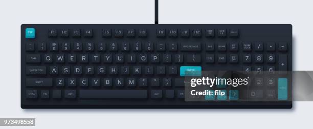 computer keyboard - space key stock illustrations