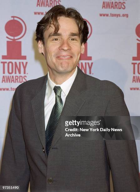 Robert Sean Leonard is on hand at aTony nominees' luncheon at the Marriott Marquis. He's up for a Best Featured Actor in a Play award for "The...