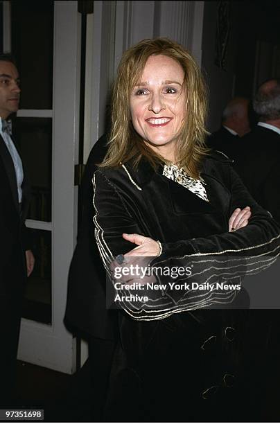 Melissa Rocker 186 The 16th Annual Rock And Roll Hall Of Fame Induction Ceremony Stock ...