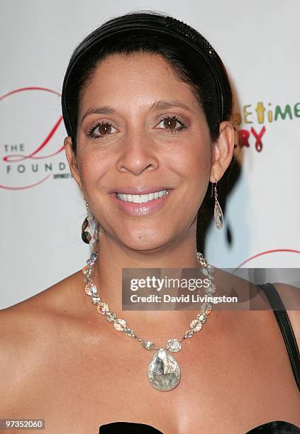 News anchor Christine Devine attends the 1st Annual D.I.V.A. Awards at Rockwell on February 27, 2010 in Los Angeles, California.