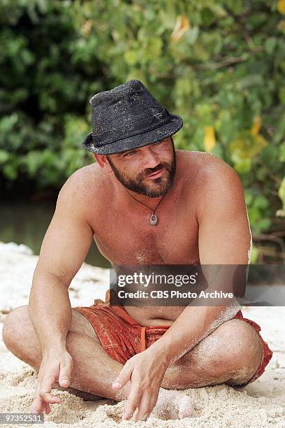 Russell Hantz, during the third episode of SURVIVOR: HEROES VS. VILLAINS, Thursday, Feb. 25 on the CBS Television Network.