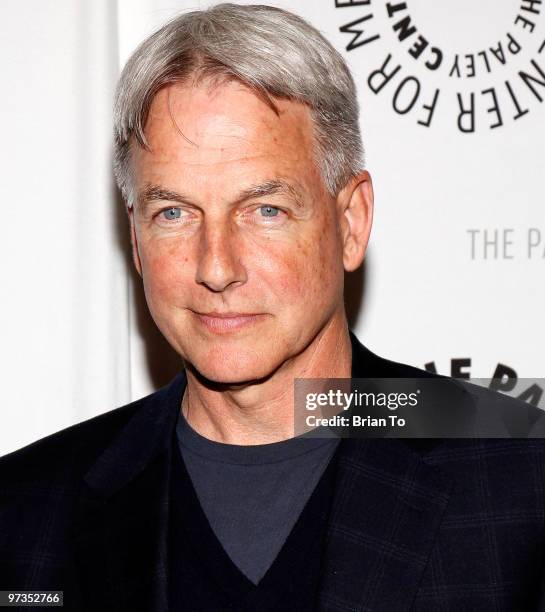 Mark Harmon attends 27th annual PaleyFest - "NCIS" at Saban Theatre on March 1, 2010 in Beverly Hills, California.