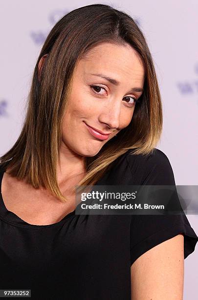 Actress Bree Turner attends the "Ghost Whisperer" 100th espisode celebration at XIV on March 1, 2010 in West Hollywood, California.