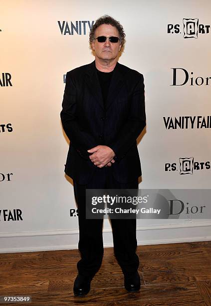 Actor Albert Brooks arrives at the Kimberly Brooks' "The Stylist Project" exhibition hosted by Vanity Fair and Dior held at LeadAPRON on March 1,...