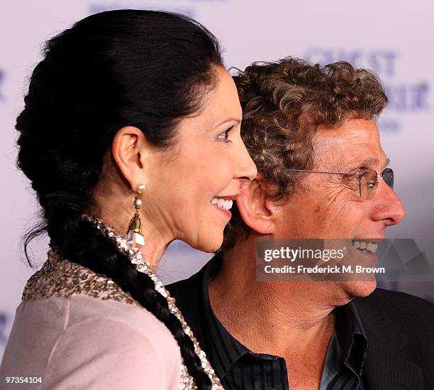 Executive producer Kim Moses and Ian Sander attend the "Ghost Whisperer" 100th espisode celebration at XIV on March 1, 2010 in West Hollywood,...