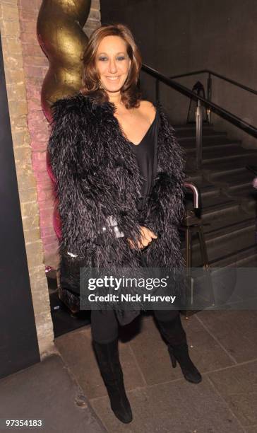 Donna Karen attends the Love Ball London hosted by Natalia Vodianova and Harper's Bazaar as part of London Fashion Week Autumn/Winter 2010 in aid of...