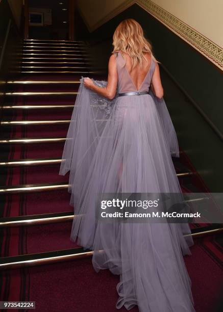 Amanda Holden backstage at the 2018 Classic BRIT Awards held at Royal Albert Hall on June 13, 2018 in London, England.