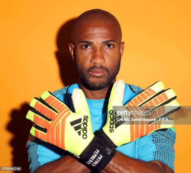 Patrick Pemberton of Costa Ricaposes during the official FIFA World Cup 2018 portrait session at on June 13, 2018 in Saint Petersburg, Russia.
