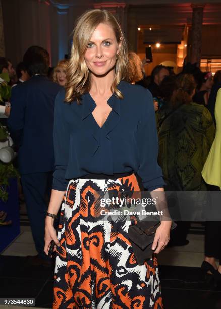 Donna Air attends a private view of "Frida Kahlo: Making Her Self Up" at The V&A on June 13, 2018 in London, England.