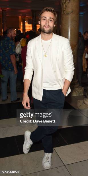 Douglas Booth attends a private view of "Frida Kahlo: Making Her Self Up" at The V&A on June 13, 2018 in London, England.