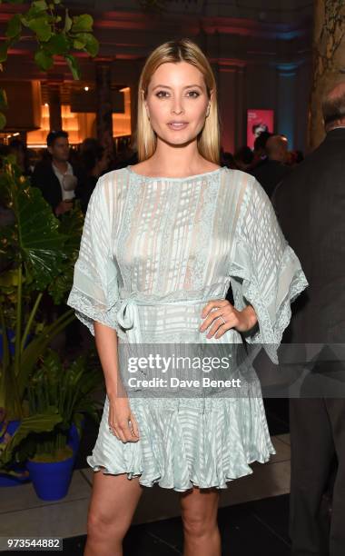 Holly Candy attends a private view of "Frida Kahlo: Making Her Self Up" at The V&A on June 13, 2018 in London, England.