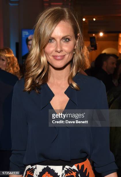 Donna Air attends a private view of "Frida Kahlo: Making Her Self Up" at The V&A on June 13, 2018 in London, England.