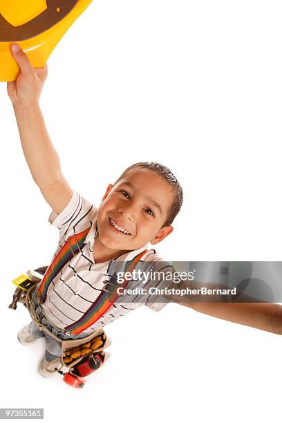 little handyman - handyman smiling stock pictures, royalty-free photos & images