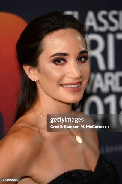 Laura Wright attends the 2018 Classic BRIT Awards held at Royal Albert Hall on June 13, 2018 in London, England.