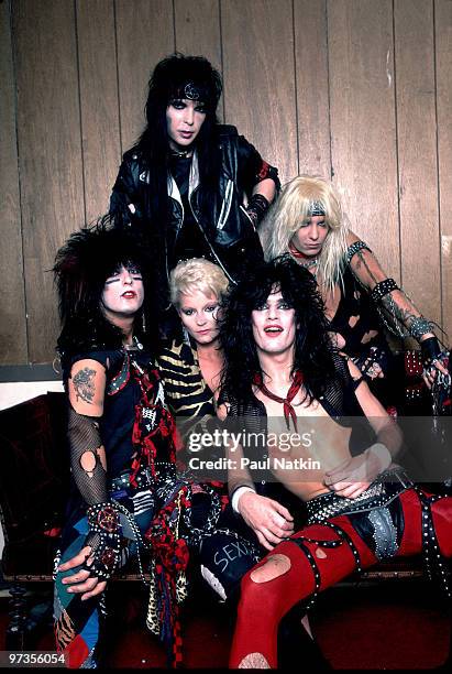 Motley Crue and Seka on 3/4/84 in Chicago, Il.