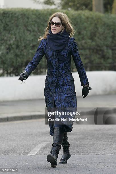 Trinny Woodall Sighting on March 2, 2010 in London, England.