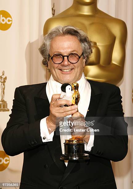 George Miller, winner Best Animated Feature Film �Happy Feet�
